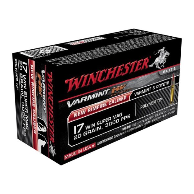 Picture of Winchester Varmint Hv 17 Wsm 20Gr V-Max 50Rd 10Bx/Cs