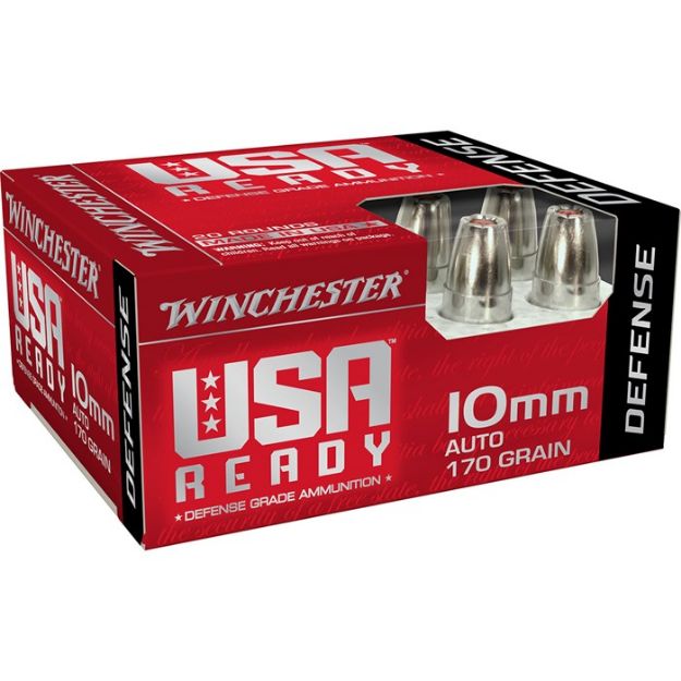 Picture of Winchester Usa Ready 10Mm 170Gr Hex Vent Hp 20Rd 10Bx/Cs