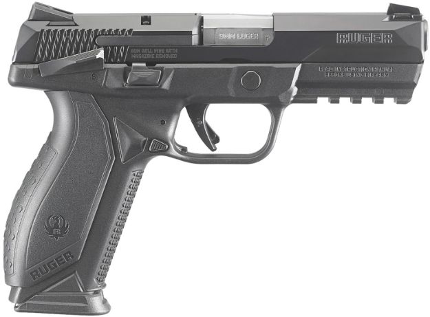Picture of Ruger American 9Mm Luger Fs 10-Shot Blk Mat W/Safety <