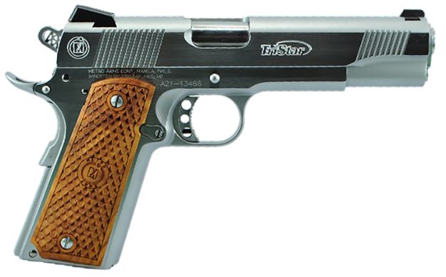 Picture of Tristar American Classic Ii 1911 45Acp 5" Chrome/Wood