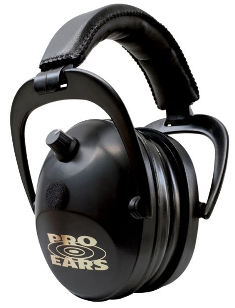 Picture of Pro Ears Gold Ii 26 Ear Muff Electronic W/Padded Base Blk