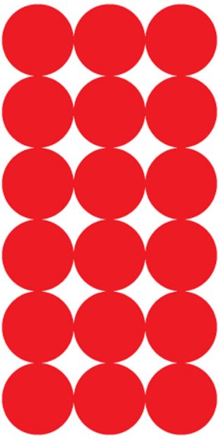 Picture of PROSHOT 1" BLK/RED REPAIR PSTRS 216