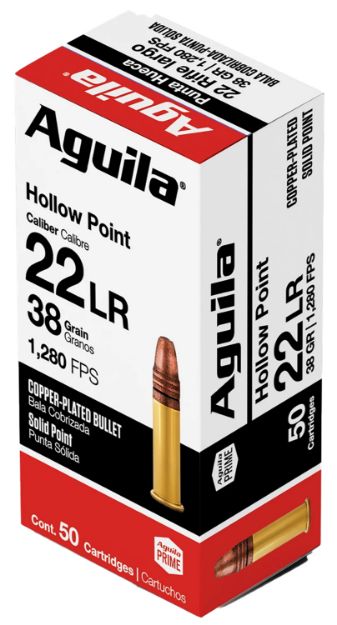 Picture of AGUILA 22LR HV 38GR HP 50/2000