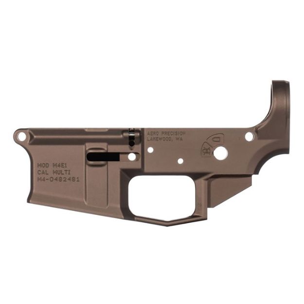 Picture of AERO M4E1 STRIPPED LOWER KODIAK BRN