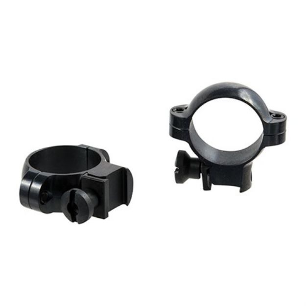 Picture of BURRIS MED 1" .22 RINGS DLX STEEL BK