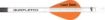 Picture of Nap Quickfletch W/2" Twister Vanes White/Orange/Orange 6Pk