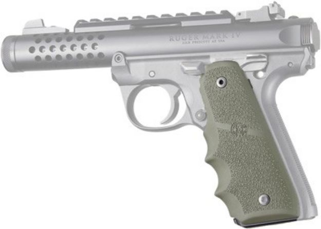 Picture of Hogue Grips Ruger 22/45 Mkiv Rubber Grips/Finger Grooves Od