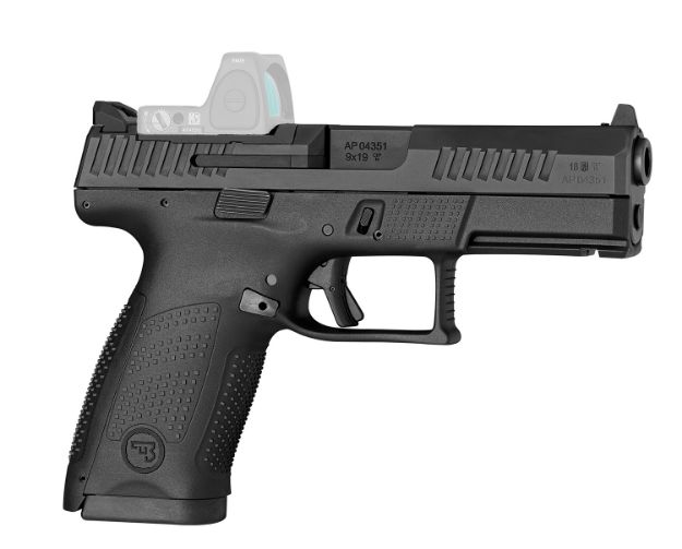 Picture of CZ P-10C 9MM 4.02" 15RD OPTIC RDY BK