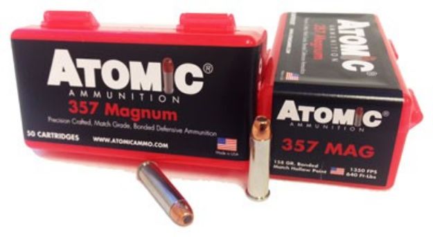 Picture of Atomic 357 Mag 158Gr Jhp 50Rd 10Bx/Cs