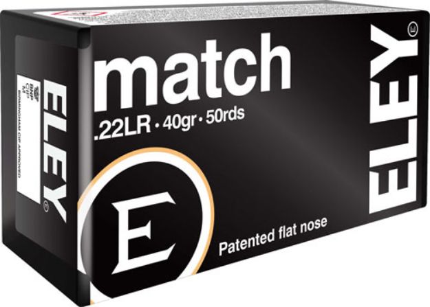Picture of Eley Match 22Lr 40Gr Eps 50Rd 100Bx/Cs