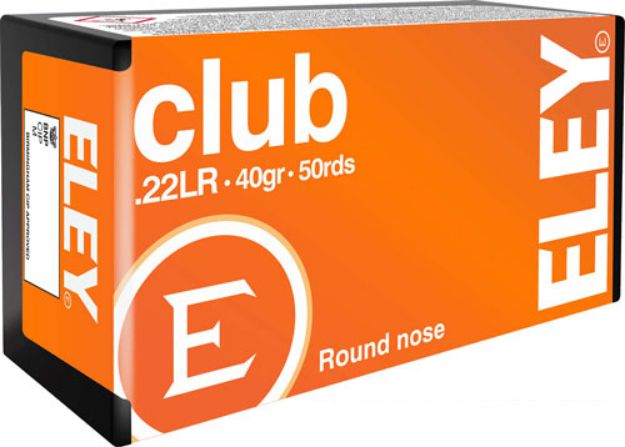 Picture of Eley Club 22Lr 40Gr Rn 50Rd 100Bx/Cs