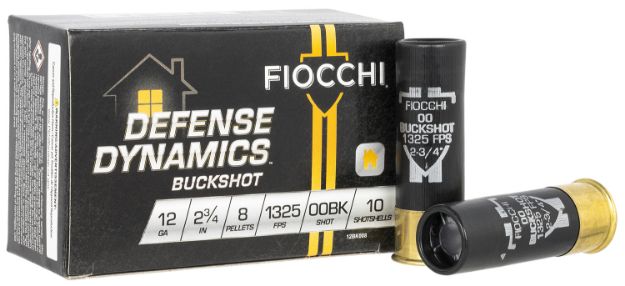 Picture of Fiocchi 12Ga 2.75" 00 Buck 10Rd 25Bx/Cs