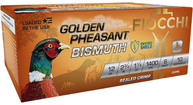 Picture of Fiocchi Golden Pheasant 12Ga 2.75" 1-1/4Oz #6 10Rd 10Bx/Cs