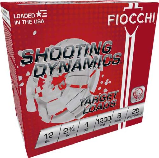 Picture of Fiocchi 12Ga 2.75" 1Oz #8 1200Fps 250Rd Case Lot