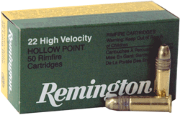 Picture of Remington 22Lr 36Gr Lead-Hp High-Vel 50Rd 100Bx/Cs
