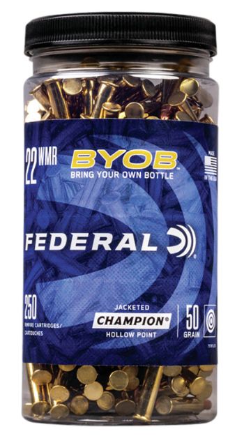 Picture of FED CHAMP 22WMR 50GR JHP 250CT BYOB