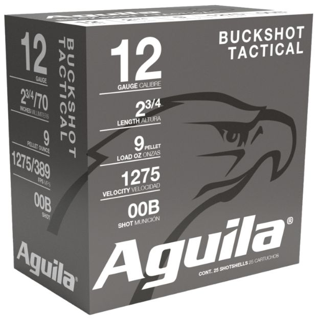 Picture of Aguila Shotshell 12Ga 2.75" 00 Buck 25Rd 10Bx/Cs