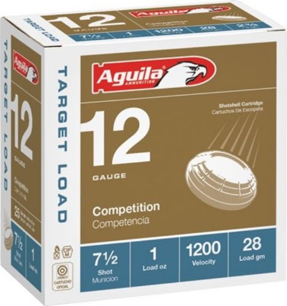 Picture of Aguila Shotshell 12Ga 2.75" 1Oz #7.5 250Rd Case Lot