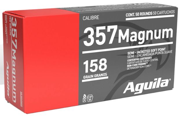 Picture of Aguila 357 Mag 158Gr Sjsp 50Rd 20Bx/Cs