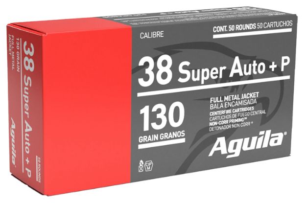 Picture of Aguila 38 Super +P 130Gr Fmj 50Rd 20Bx/Cs