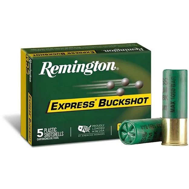 Picture of Remington Buckshot 12Ga 3" #4 Buck 41 Pellets 5Rd 50Bx/Cs