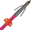 Picture of Ams Bowfishing Fiberglass Arrow Chaos Point Pink W/Ss