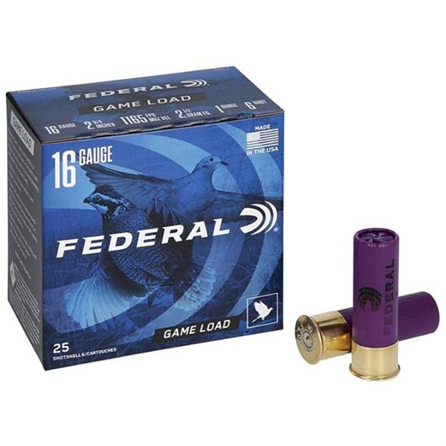 Picture of FED GAME LOAD 16GA 2 3/4" #6 25/250