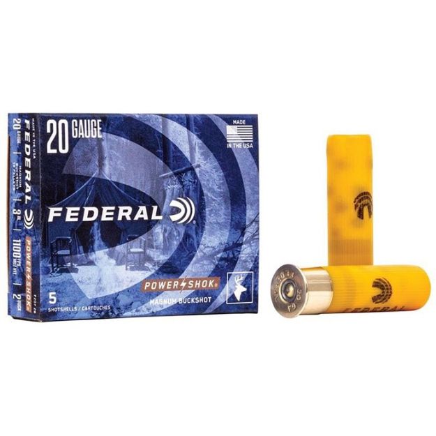 Picture of FED PWRSHK 20GA 3" 18P #2BCK 5/250