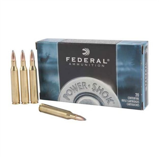 Picture of Federal Power-Shok 25-06 Rem 117Gr Sp 20Rd 10Bx/Cs