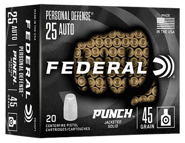 Picture of FED PUNCH 25 AUTO 45GR SLD 20/200