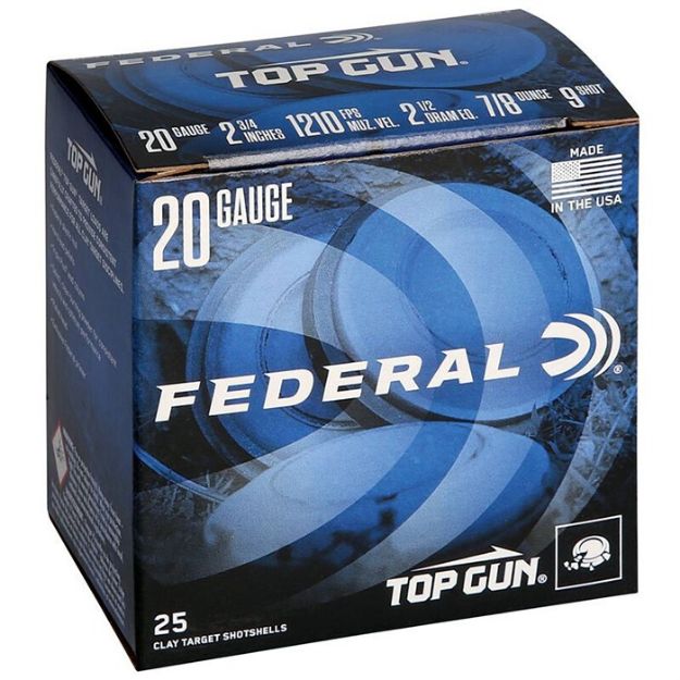 Picture of FED TOP GUN 20GA 2.75" #9 25/250