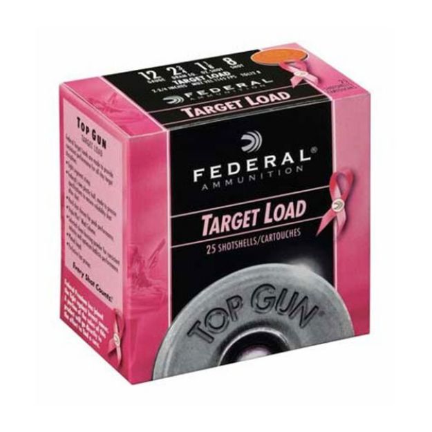 Picture of FED TOP GUN 12GA 2.75" #8 PNK 25/250