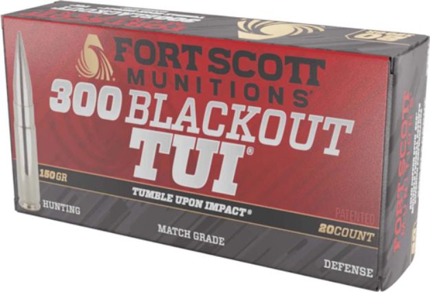 Picture of Fort Scott 300 Aac 150Gr Tui Solid Copper 20Rd 25Bx/C
