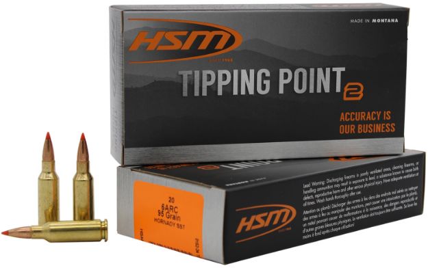 Picture of Hsm 6Mm Arc 95Gr Sst 20Rd 25Bx/Cs