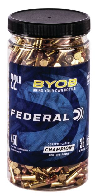 Picture of Federal 22Lr 36Gr Hp 1260Fps 450Rd Bucket 8Bx/Cs