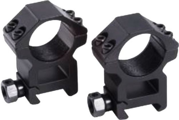 Picture of Traditions Rings Tactical 1" 4 Screw Extra High Matte Black