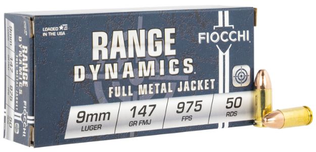 Picture of Fiocchi 9Mm Luger 147Gr Fmj 50Rd 20Bx/Cs