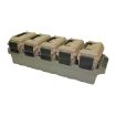 Picture of Mtm 5-Can Ammo Crate Mini W/5 Ac15 Mini Ammo Cans Grn/Dk Ert