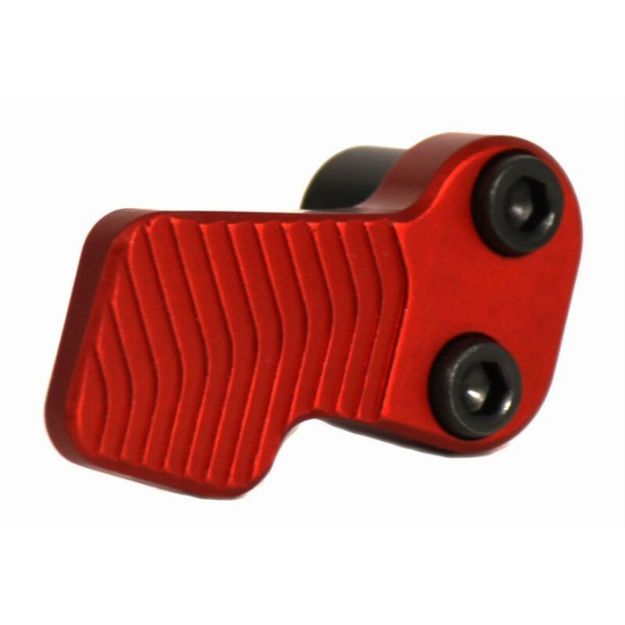 Picture of Odin Extended Magazine Release Xmr Red For Ar-15