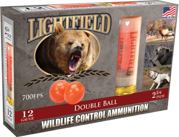 Picture of Lightfield 12Ga 2.75" W/2 Rubber Balls 5Rd 10Bx/Cs