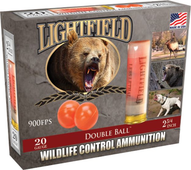Picture of Lightfield 20Ga 2.75" Double Ball 5Rd 10Bx/Cs