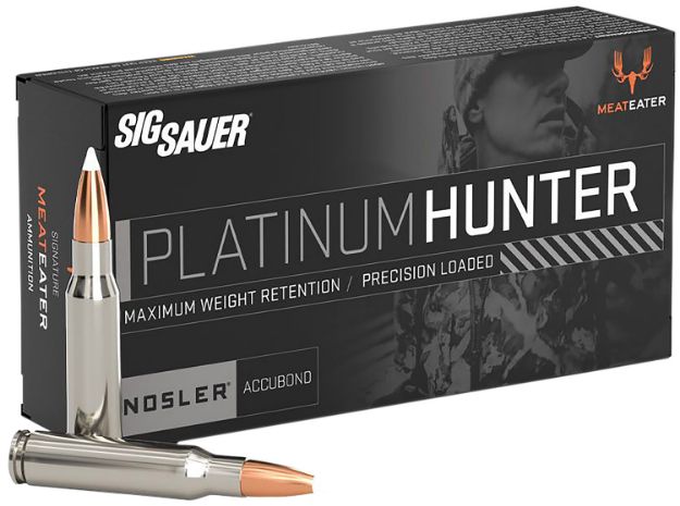Picture of Sig Ammo 7Mm Rm 160Gr Plantinu Hunter Accubond 20Rd 10Bx/Cs