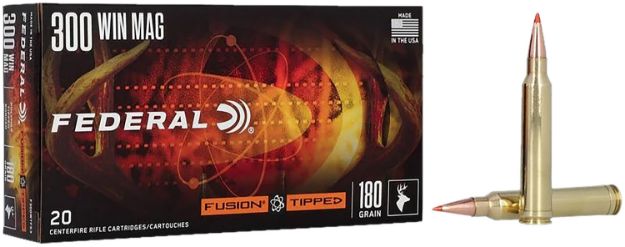 Picture of Federal Fusion 300 Win Mag 180Gr Tip Fusion 20Rd 10Bx/Cs