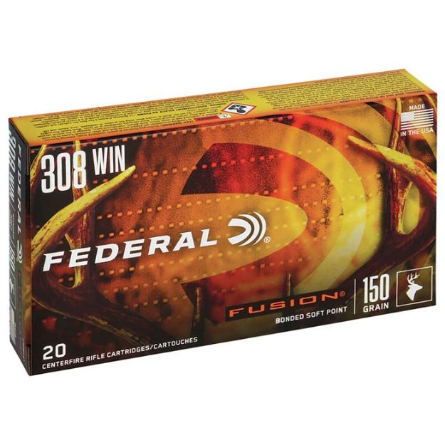 Picture of Federal Fusion 308 Win 150Gr Fusion 20Rd 10Bx/Cs