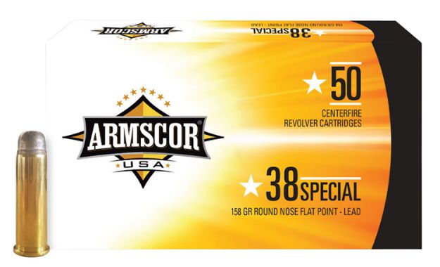 Picture of Armscor 38 Special 158Gr Lead-Rnfp 50Rd 20Bx/Cs