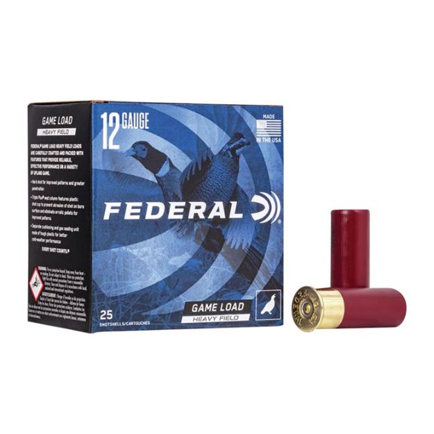 Picture of Federal Game Shok 12Ga 2.75" 1-1/4Oz #4 25Rd 10Bx/Cs