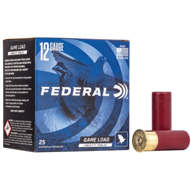 Picture of Federal Game Shok 12Ga 2.75" 1 1/8Oz #6 25Rd 10Bx/Cs