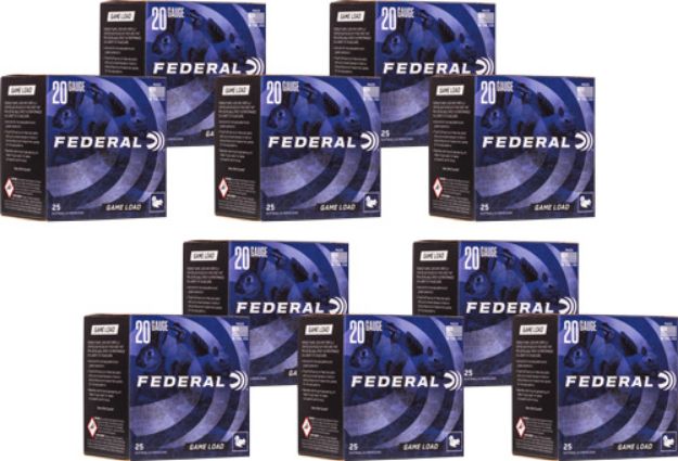 Picture of Federal Game Load 20Ga 2.75" 7/8Oz #7.5 1210Fps Case Lot