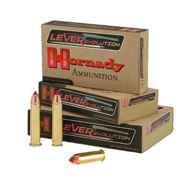 Picture of Hornady Ammo Leverevolution 45-70 Gov 325Gr Ftx 20Rd 10B/C