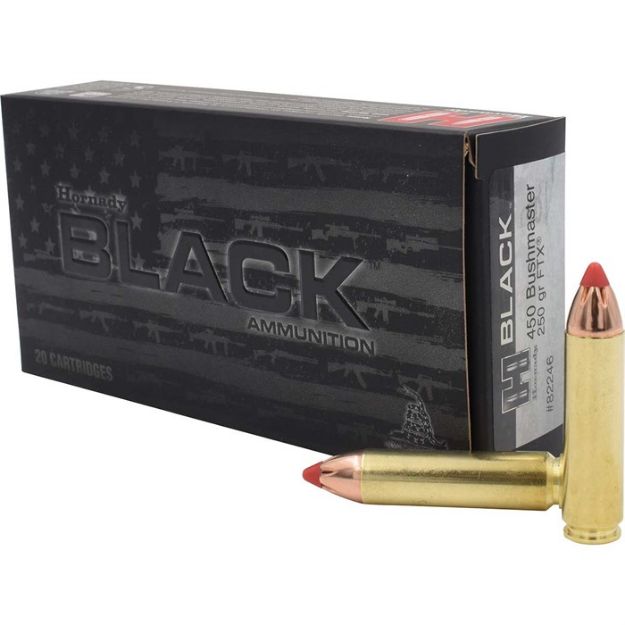 Picture of Hornady Black 450 Bm 250Gr Ftx 20Rd 10Bx/Cs